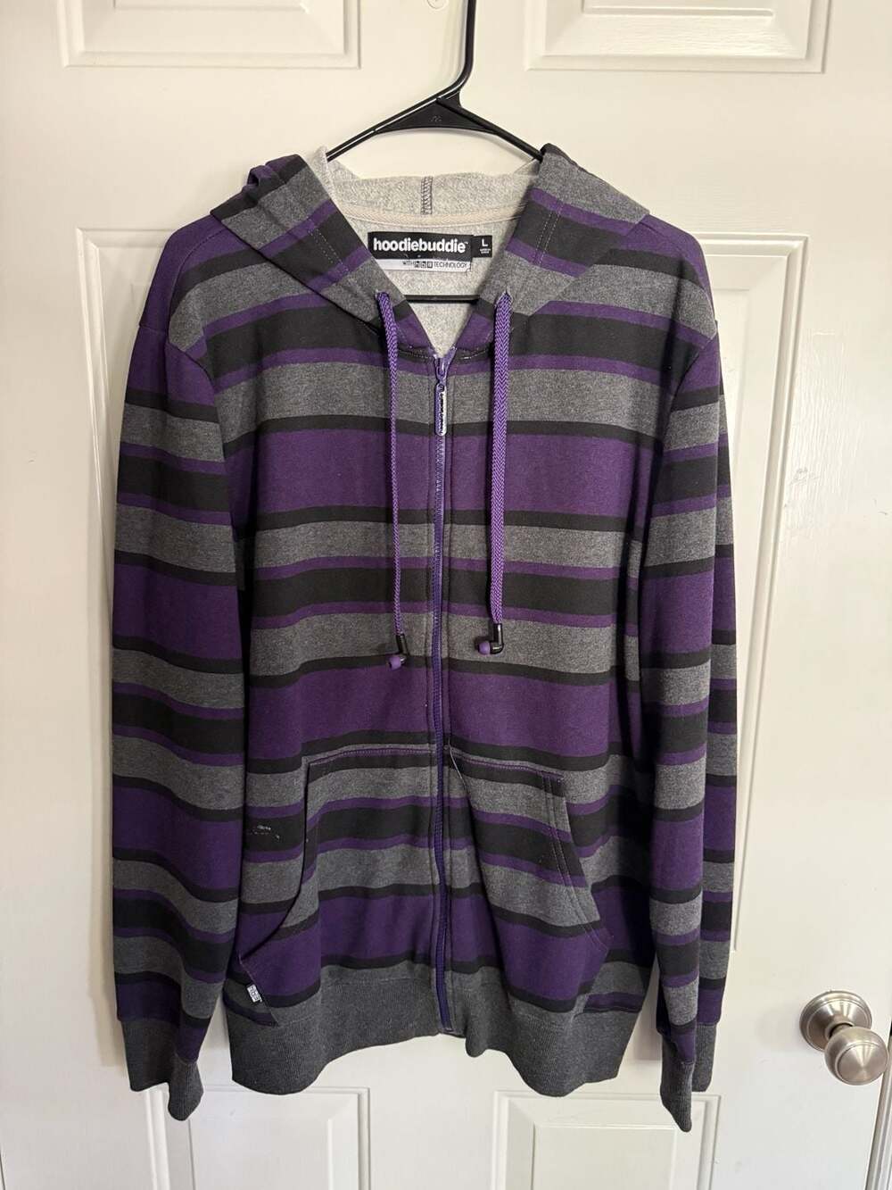 HoodieBuddie™ Cotton Hoodie With Zipper